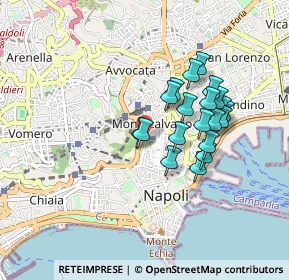 Mappa Via Croci S. Lucia Al Monte, 80134 Napoli NA, Italia (0.7885)