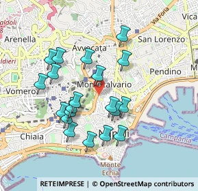 Mappa Via Croci S. Lucia Al Monte, 80134 Napoli NA, Italia (0.909)