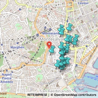 Mappa Via Croci S. Lucia Al Monte, 80134 Napoli NA, Italia (0.453)