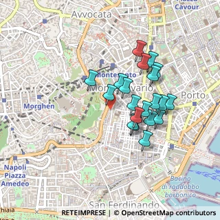 Mappa Via Croci S. Lucia Al Monte, 80134 Napoli NA, Italia (0.398)