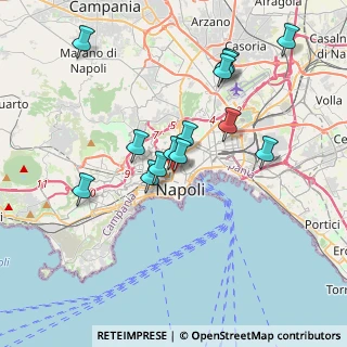 Mappa Via Croci S. Lucia Al Monte, 80134 Napoli NA, Italia (3.73643)