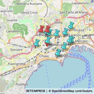 Mappa Salita del Casale, 80127 Napoli NA, Italia (1.45154)