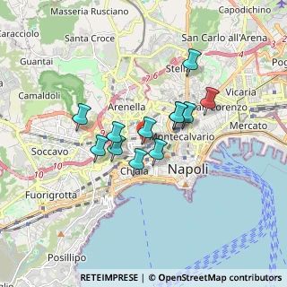 Mappa Salita del Casale, 80127 Napoli NA, Italia (1.36417)