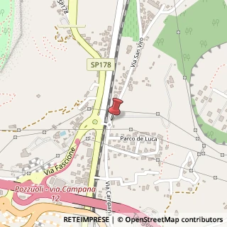Mappa Via San Vito, 8, 80078 Pozzuoli, Napoli (Campania)