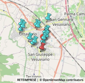 Mappa Via Acquacelsa, 80044 Ottaviano NA, Italia (1.17529)