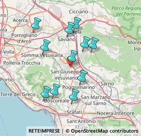 Mappa Viale Delle Palme, 80044 Ottaviano NA, Italia (7.13273)