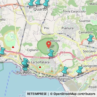 Mappa Agnano, Città Metropolitana di Napoli (3.4436363636364)