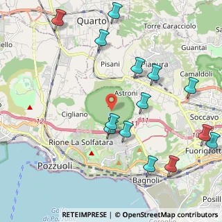 Mappa Agnano, Città Metropolitana di Napoli (2.6607142857143)