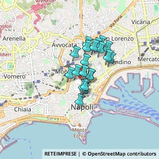 Mappa Vico Lungo Teatro Nuovo, 80134 Napoli NA, Italia (0.6015)
