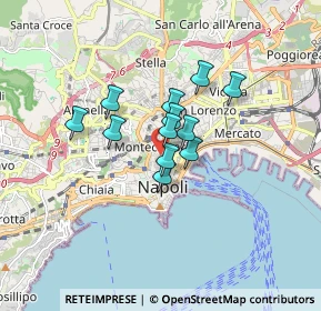 Mappa Piazzetta Marinelli Barone, 80134 Napoli NA, Italia (1.14583)