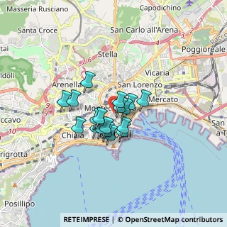 Mappa Piazzetta Marinelli Barone, 80134 Napoli NA, Italia (1.13611)