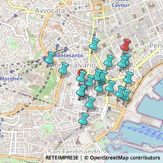Mappa Vico Lungo Teatro Nuovo, 80134 Napoli NA, Italia (0.424)