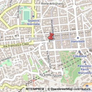 Mappa Via Alessandro Scarlatti, 209, 80127 Napoli, Napoli (Campania)