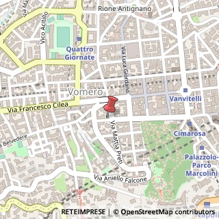 Mappa Via Domenico Cimarosa, 182, 80127 Napoli, Napoli (Campania)