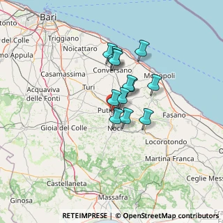 Mappa SP 237 per Noci, 70017 Putignano BA, Italia (10.05385)