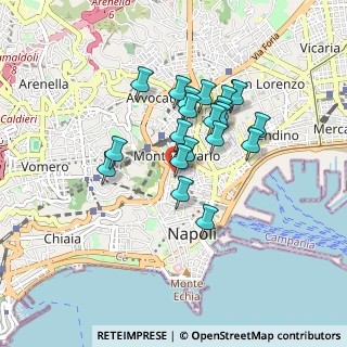 Mappa Via Concezione a Monte Calvario, 80134 Napoli NA, Italia (0.7355)