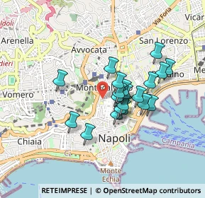 Mappa Via Concezione a Monte Calvario, 80134 Napoli NA, Italia (0.72)