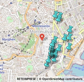 Mappa Via Concezione a Monte Calvario, 80134 Napoli NA, Italia (0.517)