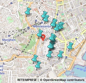 Mappa Via Concezione a Monte Calvario, 80134 Napoli NA, Italia (0.4175)