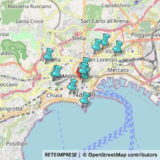 Mappa Via Concezione a Monte Calvario, 80134 Napoli NA, Italia (1.35818)