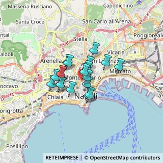 Mappa Via Concezione a Monte Calvario, 80134 Napoli NA, Italia (1.14111)