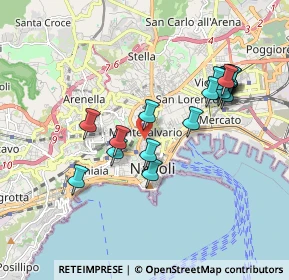 Mappa Via Concezione a Monte Calvario, 80134 Napoli NA, Italia (1.968)