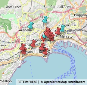Mappa Via Concezione a Monte Calvario, 80134 Napoli NA, Italia (1.22933)