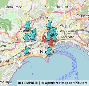 Mappa Via Concezione a Monte Calvario, 80134 Napoli NA, Italia (1.25)