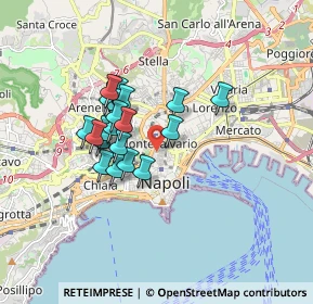 Mappa Via Concezione a Monte Calvario, 80134 Napoli NA, Italia (1.408)