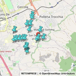 Mappa Piazza Municipio, 80040 San Sebastiano Al Vesuvio NA, Italia (0.9835)