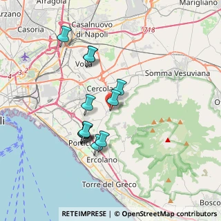 Mappa Piazza Municipio, 80040 San Sebastiano Al Vesuvio NA, Italia (3.39333)