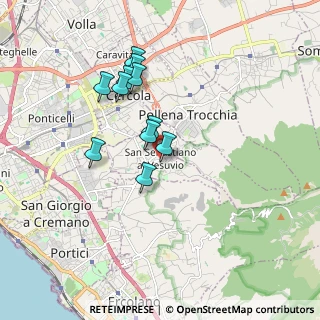 Mappa Piazza Municipio, 80040 San Sebastiano Al Vesuvio NA, Italia (1.62364)