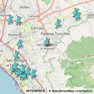 Mappa Piazza Municipio, 80040 San Sebastiano Al Vesuvio NA, Italia (3.49063)