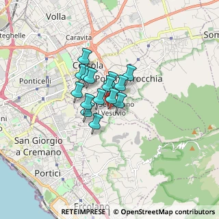 Mappa Piazza Municipio, 80040 San Sebastiano Al Vesuvio NA, Italia (1.03667)