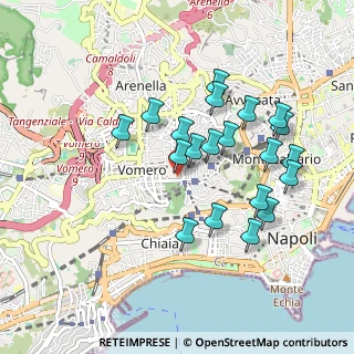 Mappa Istituto Vanvitelli, 80129 Napoli NA, Italia (0.931)