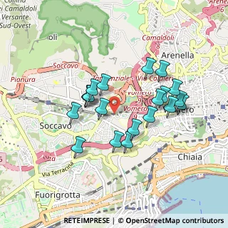 Mappa Torre Del Greco, 80126 Napoli NA, Italia (0.8415)