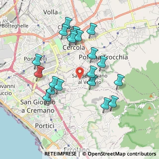 Mappa Via Masseria Cangiano, 80040 San Sebastiano Al Vesuvio NA, Italia (2.0115)