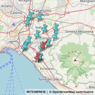 Mappa Via Masseria Cangiano, 80040 San Sebastiano Al Vesuvio NA, Italia (3.44188)