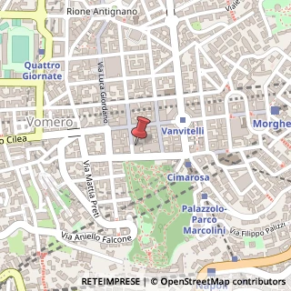 Mappa Via Giovanni Merliani, 20, 80120 Napoli, Napoli (Campania)