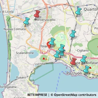Mappa Via Tiberio, 80078 Pozzuoli NA, Italia (2.41545)