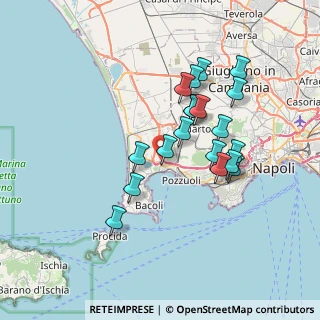 Mappa Via Tiberio, 80078 Pozzuoli NA, Italia (6.82789)