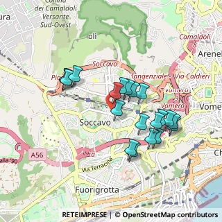 Mappa Via Quintiliano, 80126 Napoli NA, Italia (0.873)