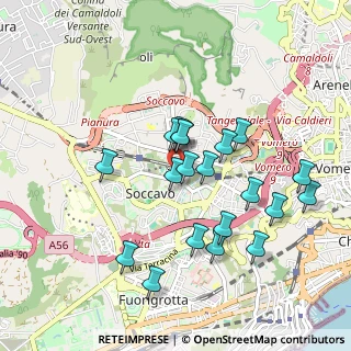 Mappa Via Quintiliano, 80126 Napoli NA, Italia (0.923)