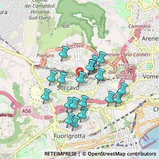 Mappa Via Quintiliano, 80126 Napoli NA, Italia (0.8645)