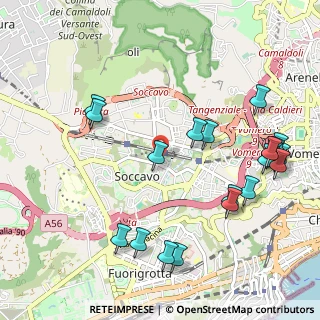 Mappa Via Quintiliano, 80126 Napoli NA, Italia (1.3195)