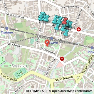Mappa Via Quintiliano, 80126 Napoli NA, Italia (0.294)
