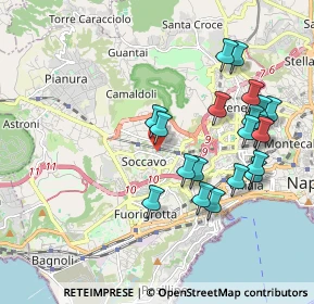 Mappa Via Quintiliano, 80126 Napoli NA, Italia (2.1135)