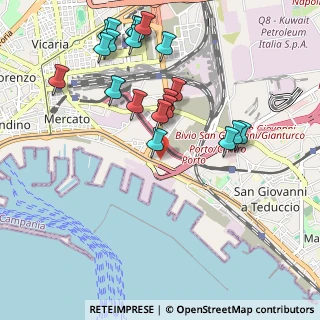 Mappa Via Reggia di Portici, 80125 Napoli NA, Italia (1.201)