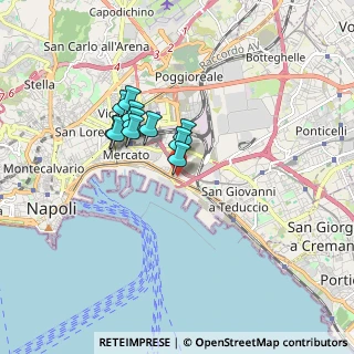 Mappa Via Reggia di Portici, 80125 Napoli NA, Italia (1.35)