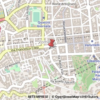 Mappa Via Belvedere,  1, 80127 Napoli, Napoli (Campania)